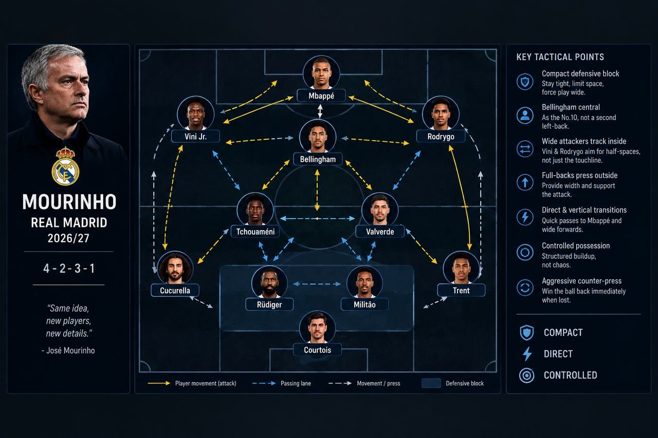 Jose Mourinho Real Madrid: Tactics, Rotation & Improved Results 2026